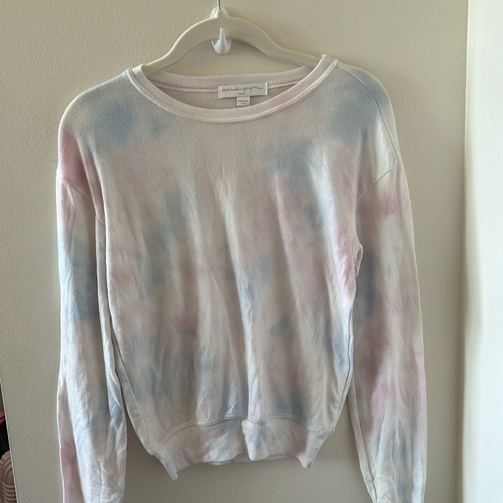 Spiritual Gangster XS Tie Dye Sweater Crew